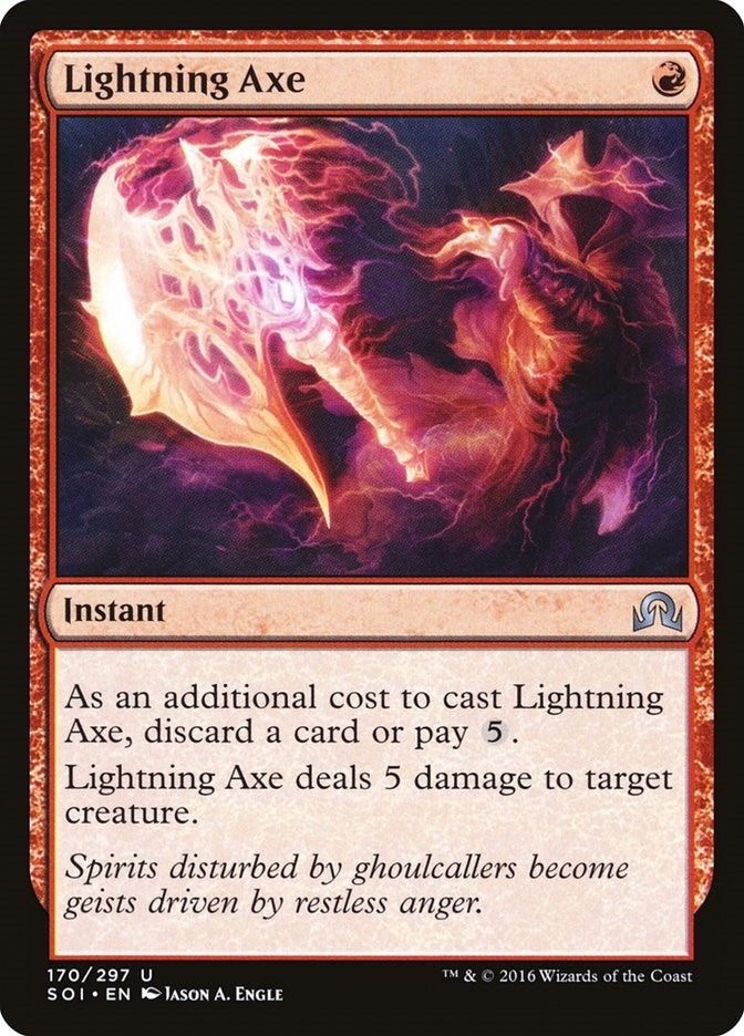 Lightning Axe (170) (SOI)