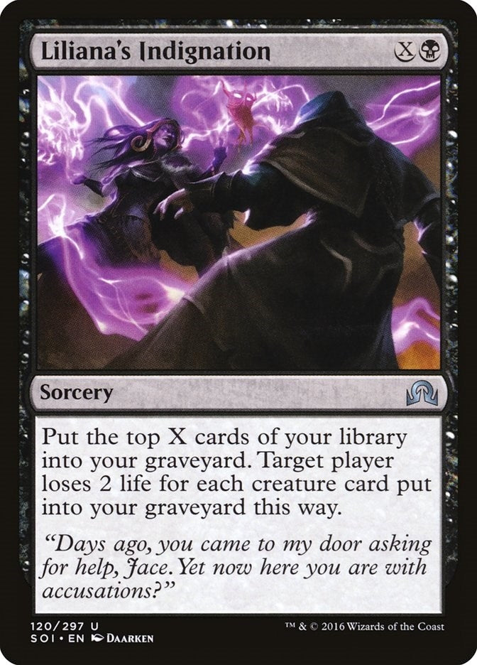 Liliana's Indignation (120) (SOI)