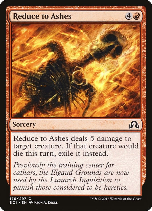 Image for Reduce to Ashes (176) (SOI) - Magic: The Gathering