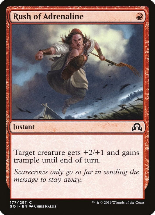 Image for Rush of Adrenaline (177) (SOI) - Magic: The Gathering