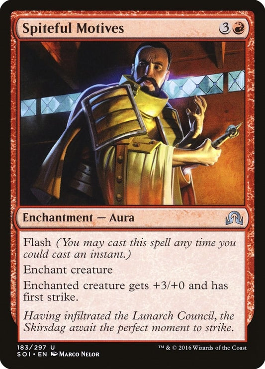 Image for Spiteful Motives (183) (SOI) - Magic: The Gathering