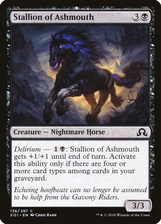 Image for Stallion of Ashmouth (136) (SOI) - Magic: The Gathering