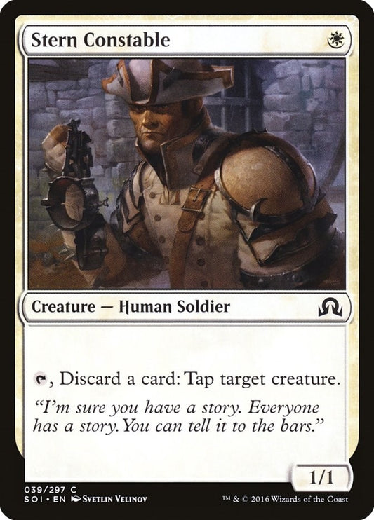 Image for Stern Constable (39) (SOI) - Magic: The Gathering