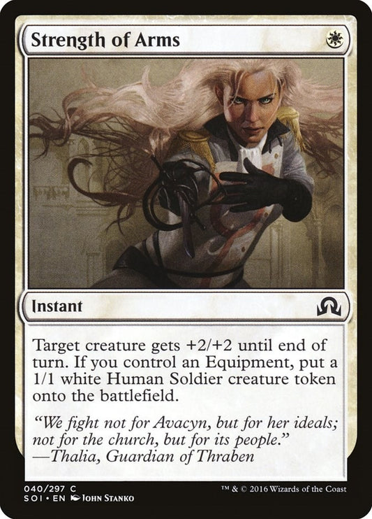Image for Strength of Arms (40) (SOI) - Magic: The Gathering