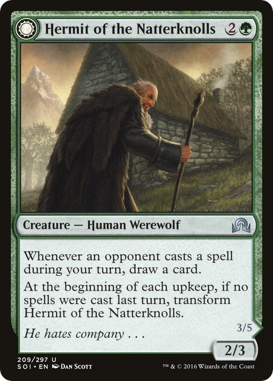 Image for Hermit of the Natterknolls (209) (SOI) - Magic: The Gathering