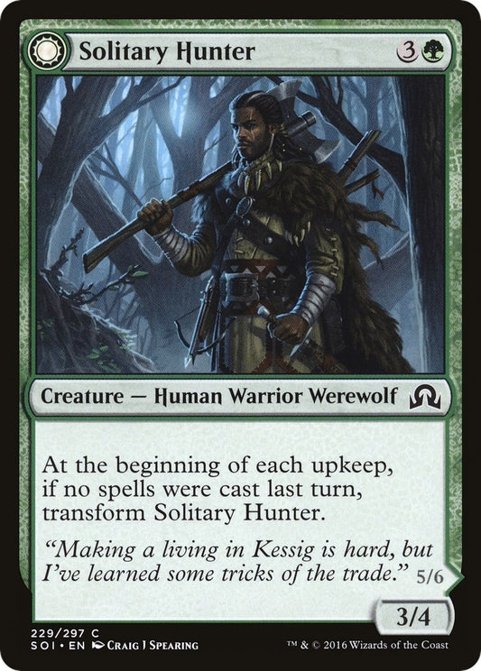 Image for Solitary Hunter (229) (SOI) - Magic: The Gathering