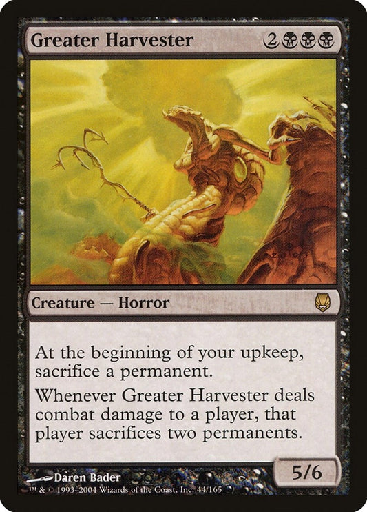 Image for Greater Harvester (44) (DST) - Magic: The Gathering