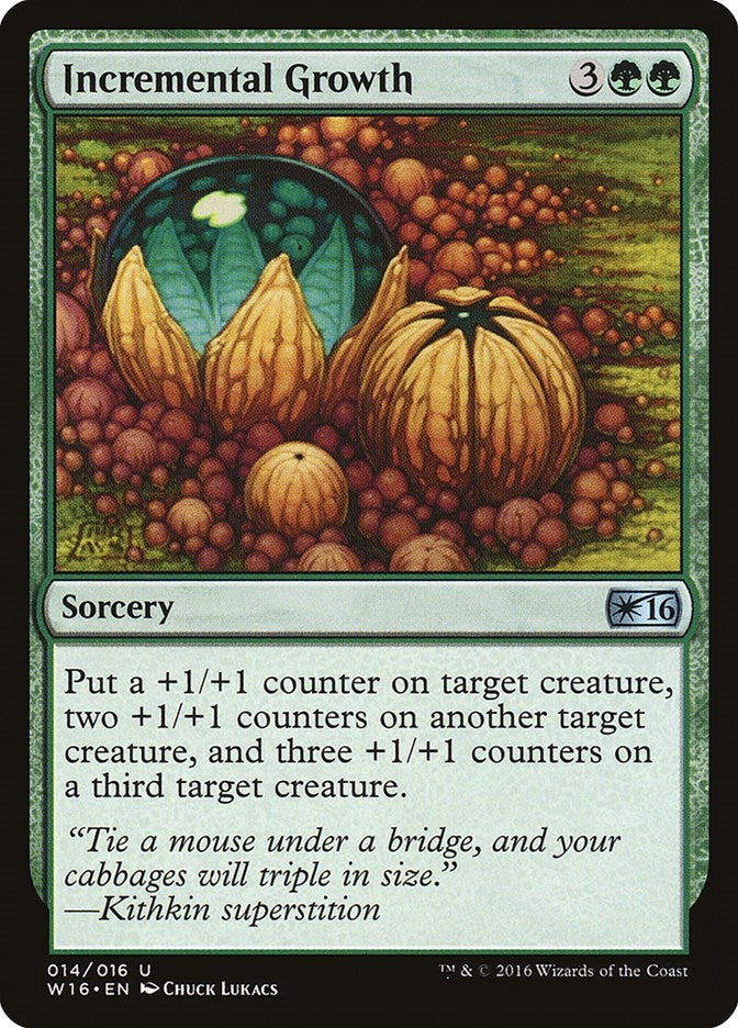 Incremental Growth (14) (W16)
