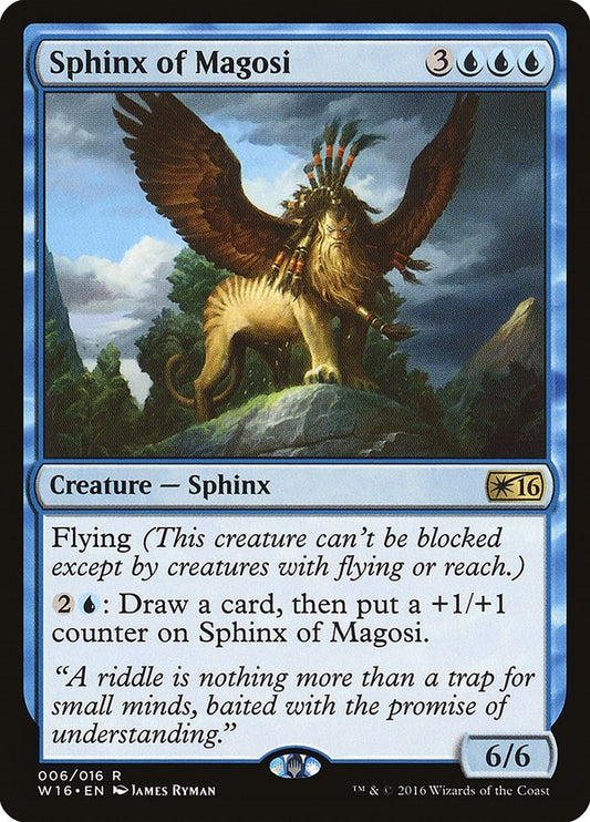 Image for Sphinx of Magosi (6) (W16) - Magic: The Gathering