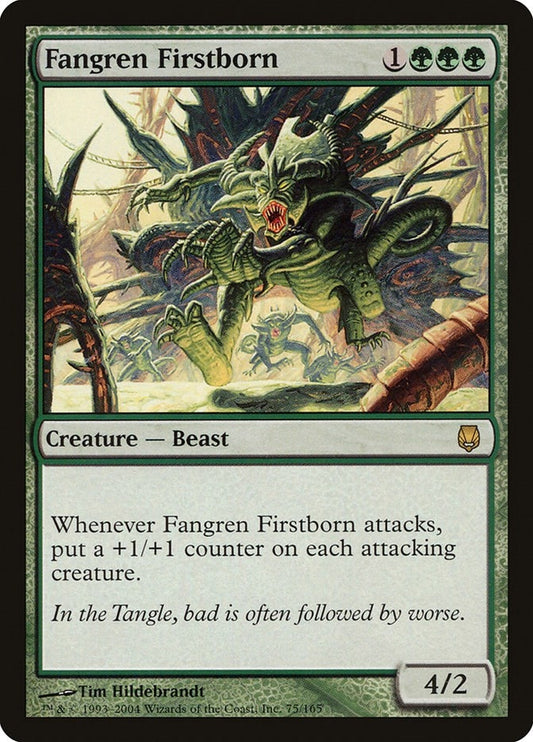 Image for Fangren Firstborn (75) (DST) - Magic: The Gathering