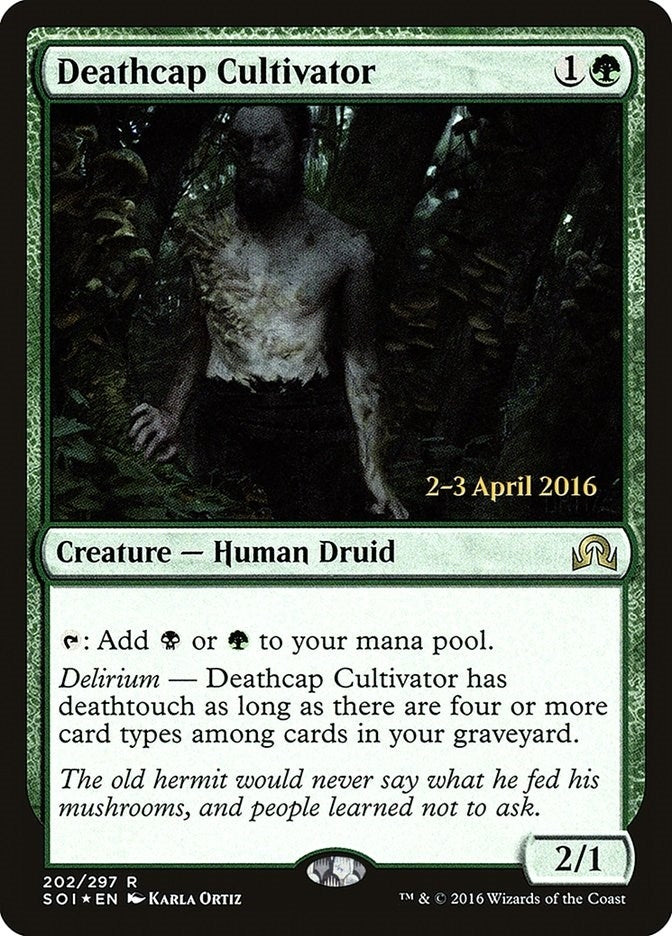 Deathcap Cultivator (202) (PRE)