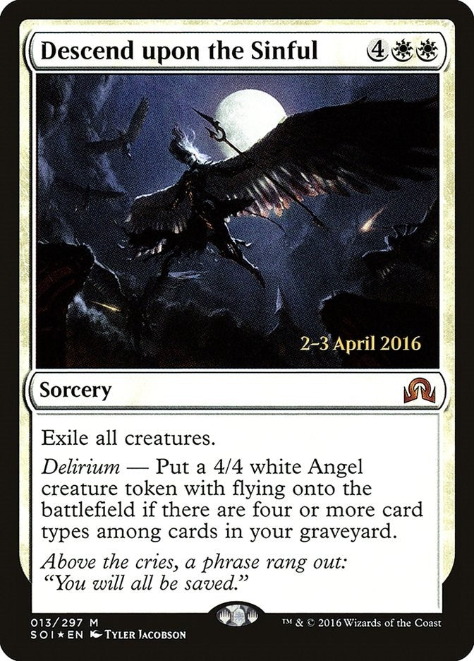 Descend upon the Sinful (13) (PRE)