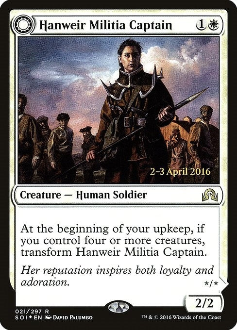 Hanweir Militia Captain (21) (PRE)