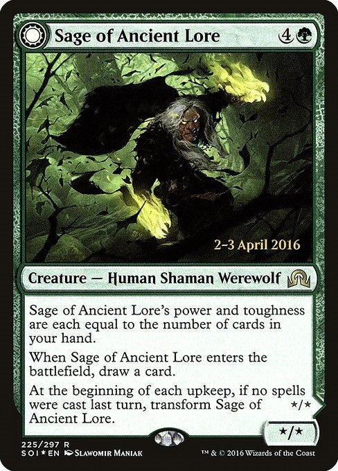 Sage of Ancient Lore (225) (PRE)