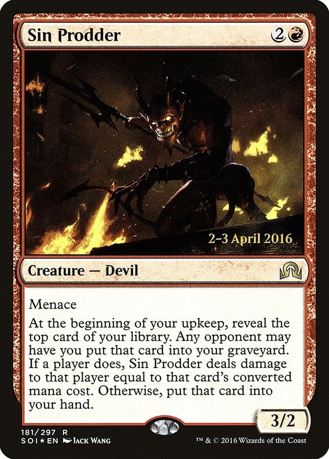 Sin Prodder (181) (PRE)
