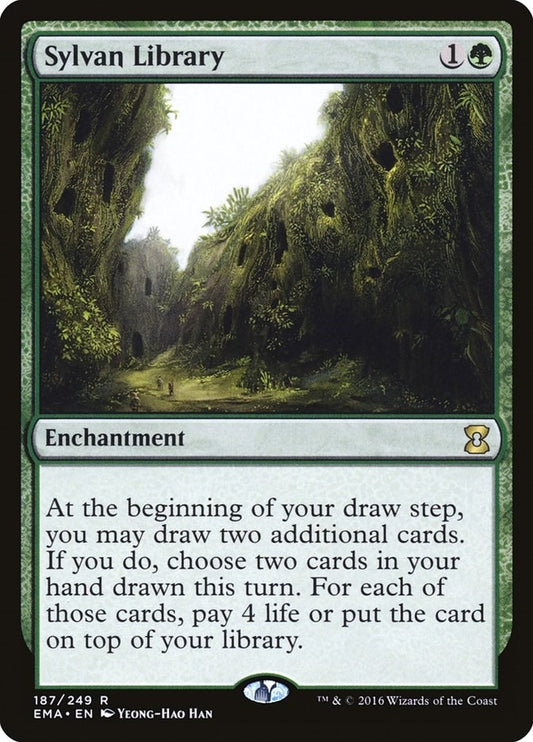 Image for Sylvan Library (187) (EMA) - Magic: The Gathering