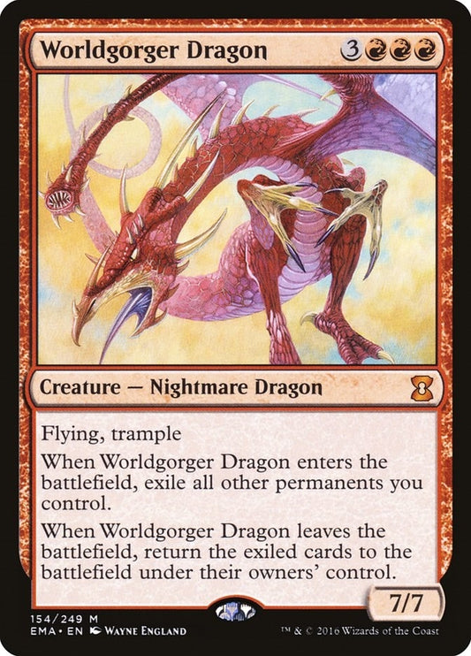 Image for Worldgorger Dragon (154) (EMA) - Magic: The Gathering