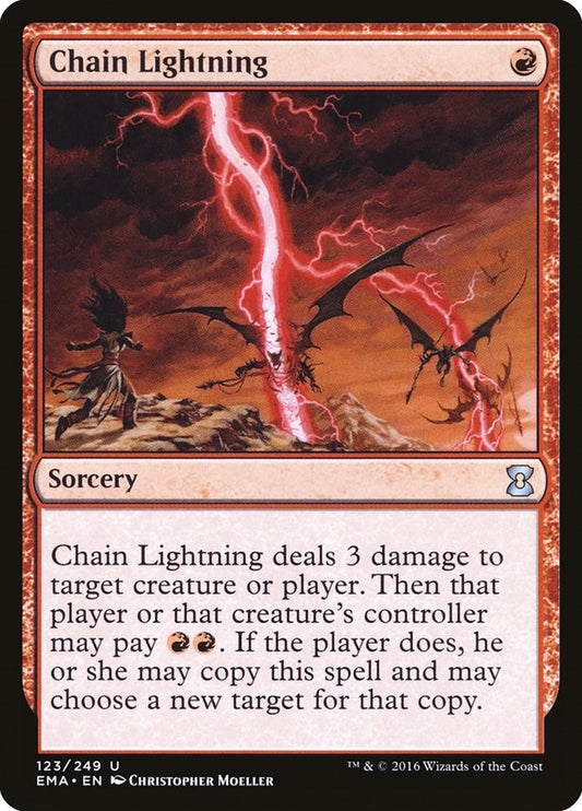 Image for Chain Lightning (123) (EMA) - Magic: The Gathering
