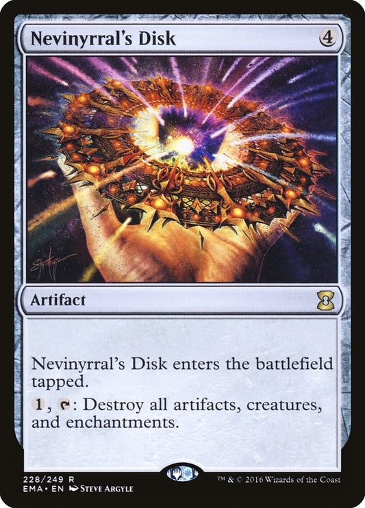 Image for Nevinyrral's Disk (228) (EMA) - Magic: The Gathering