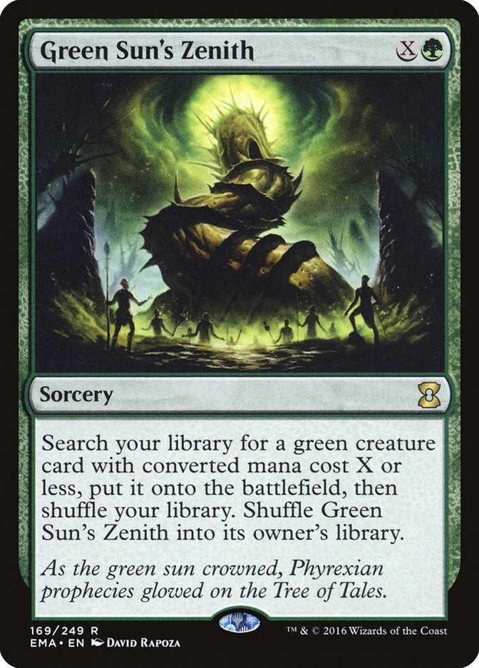 Green Sun's Zenith (169) (EMA)
