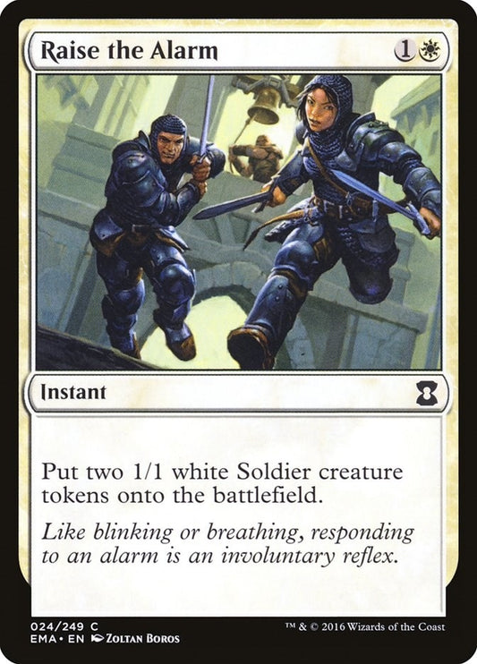Image for Raise the Alarm (24) (EMA) - Magic: The Gathering