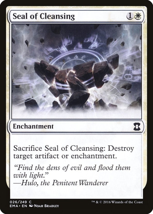 Image for Seal of Cleansing (26) (EMA) - Magic: The Gathering