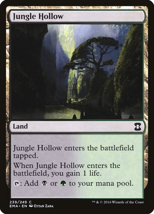 Image for Jungle Hollow (239) (EMA) - Magic: The Gathering