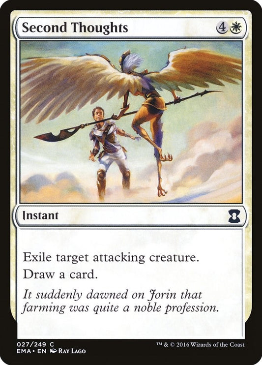Image for Second Thoughts (27) (EMA) - Magic: The Gathering
