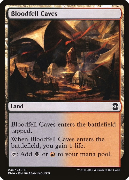 Image for Bloodfell Caves (236) (EMA) - Magic: The Gathering