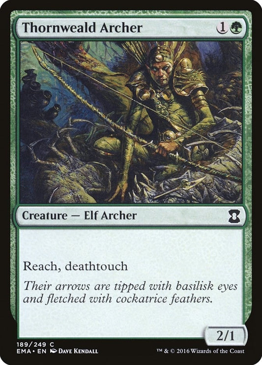 Image for Thornweald Archer (189) (EMA) - Magic: The Gathering