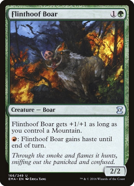 Image for Flinthoof Boar (166) (EMA) - Magic: The Gathering