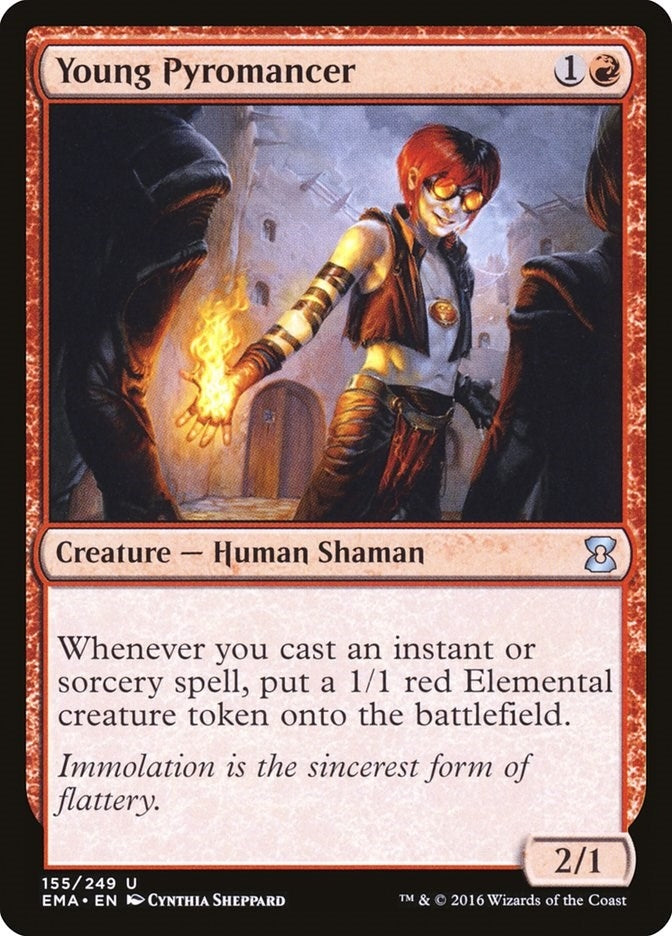 Young Pyromancer (155) (EMA)