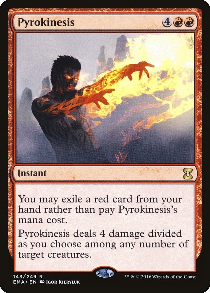 Pyrokinesis (143) (EMA)