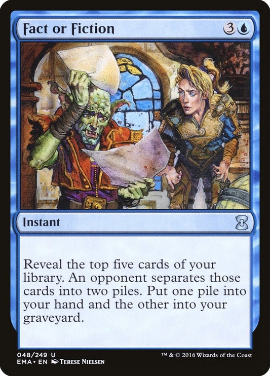 Image for Fact or Fiction (48) (EMA) - Magic: The Gathering