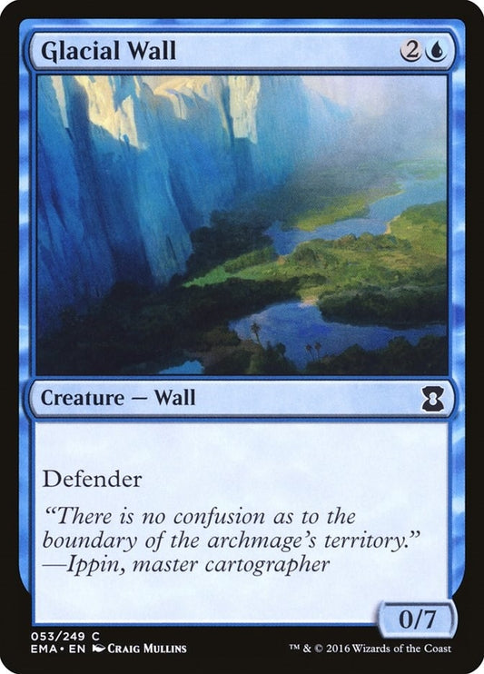 Image for Glacial Wall (53) (EMA) - Magic: The Gathering