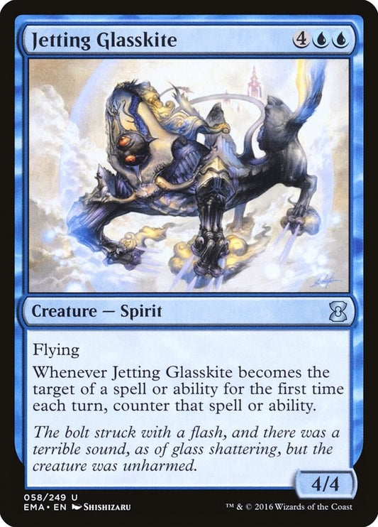Image for Jetting Glasskite (58) (EMA) - Magic: The Gathering