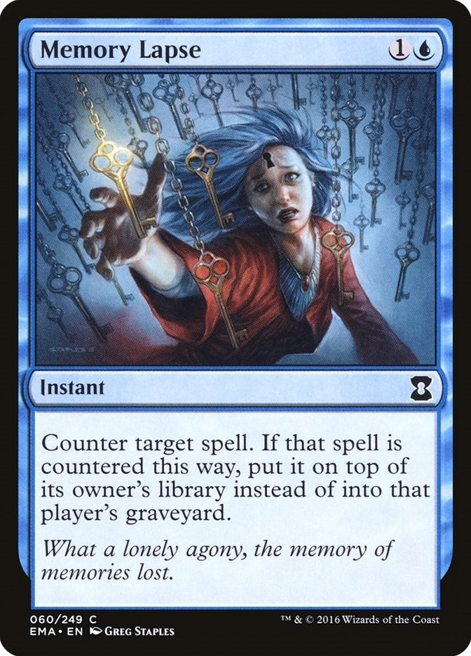 Memory Lapse (60) (EMA)