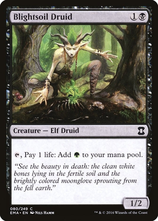 Image for Blightsoil Druid (80) (EMA) - Magic: The Gathering