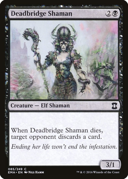 Image for Deadbridge Shaman (85) (EMA) - Magic: The Gathering