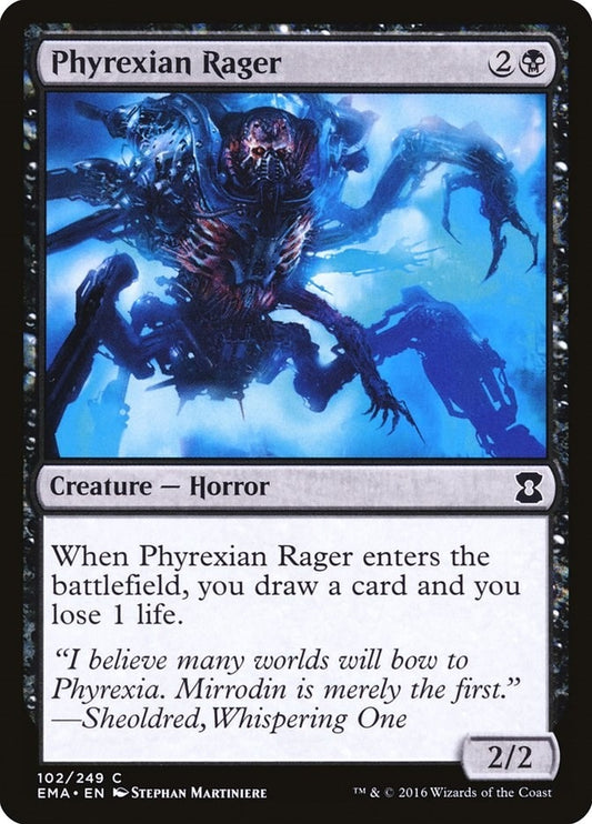 Image for Phyrexian Rager (102) (EMA) - Magic: The Gathering
