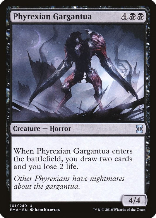 Image for Phyrexian Gargantua (101) (EMA) - Magic: The Gathering