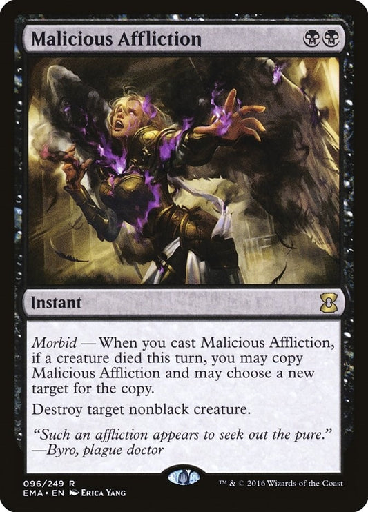 Image for Malicious Affliction (96) (EMA) - Magic: The Gathering