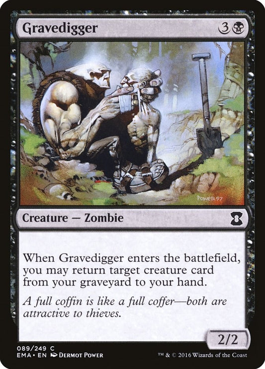 Image for Gravedigger (89) (EMA) - Magic: The Gathering