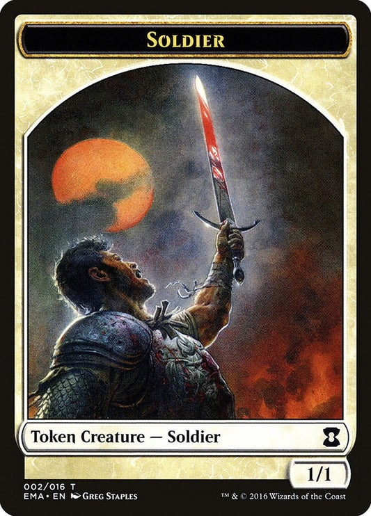Image for Soldier Token (2) (EMA) - Magic: The Gathering