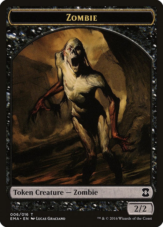 Image for Zombie Token (6) (EMA) - Magic: The Gathering