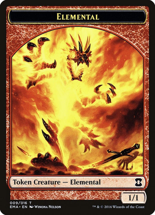 Image for Elemental Token (009) (9) (EMA) - Magic: The Gathering
