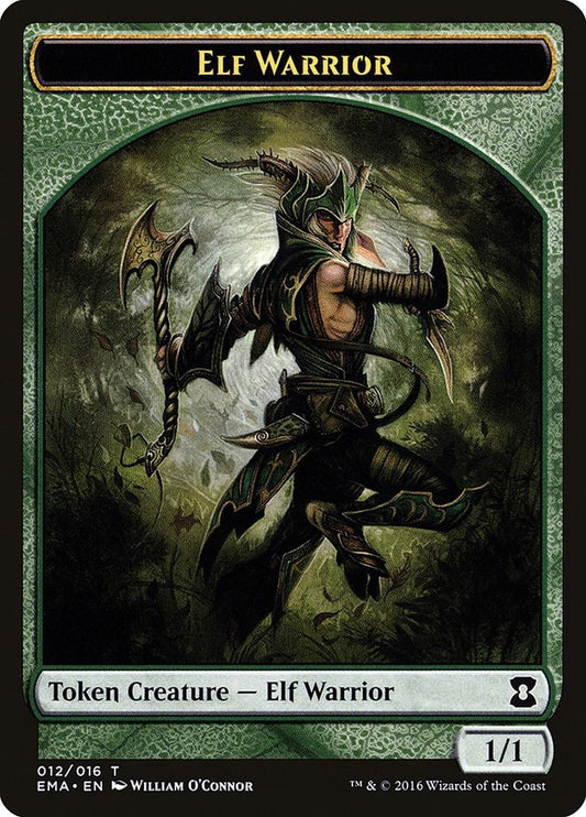 Image for Elf Warrior Token (12) (EMA) - Magic: The Gathering