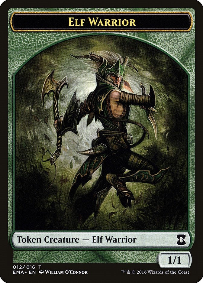 Elf Warrior Token (12) (EMA)