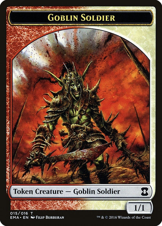 Image for Goblin Soldier Token (15) (EMA) - Magic: The Gathering