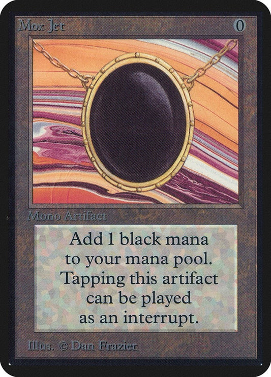 Image for Mox Jet (LEA) - Magic: The Gathering